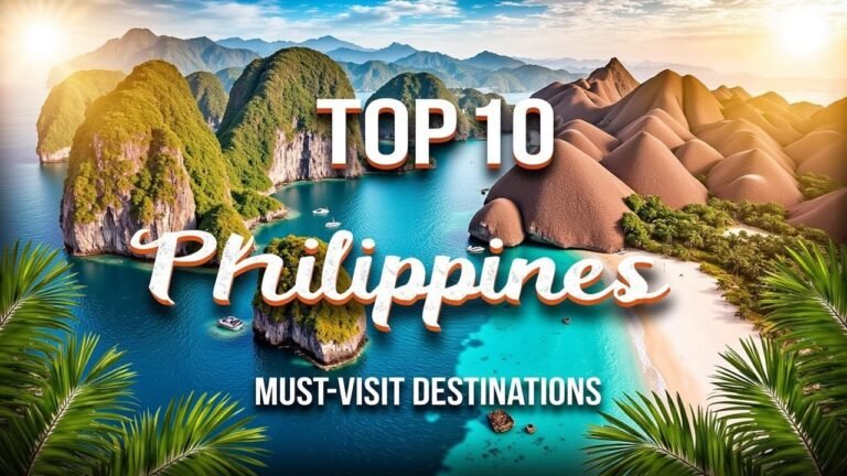 🏝️ Top 10 Must-Visit Places in the Philippines 🇵🇭 | Ultimate Travel Guide #philippines