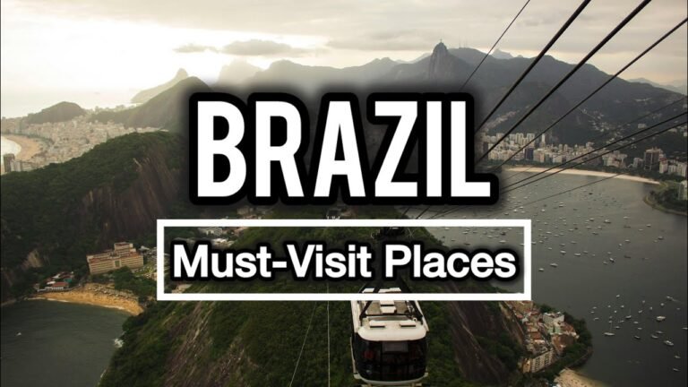 Top 8 Must-Visit Places in Brazil: Beaches, Rainforests & Iconic Spots